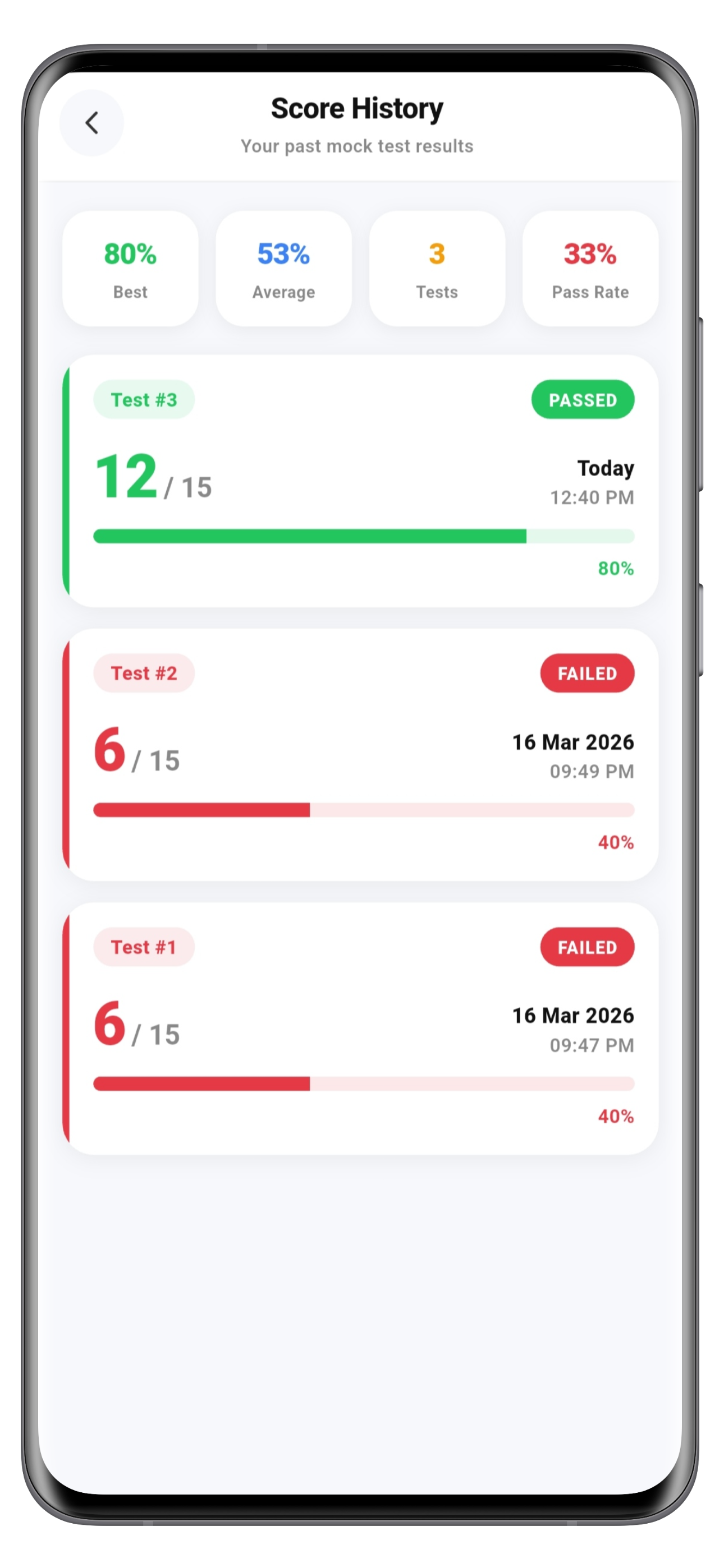 RTO Exam app screenshot 8